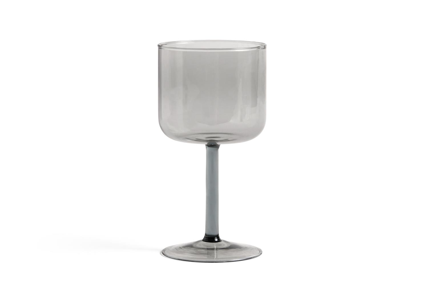HAY - Tint Wine Glass - Set of 2 - Grey