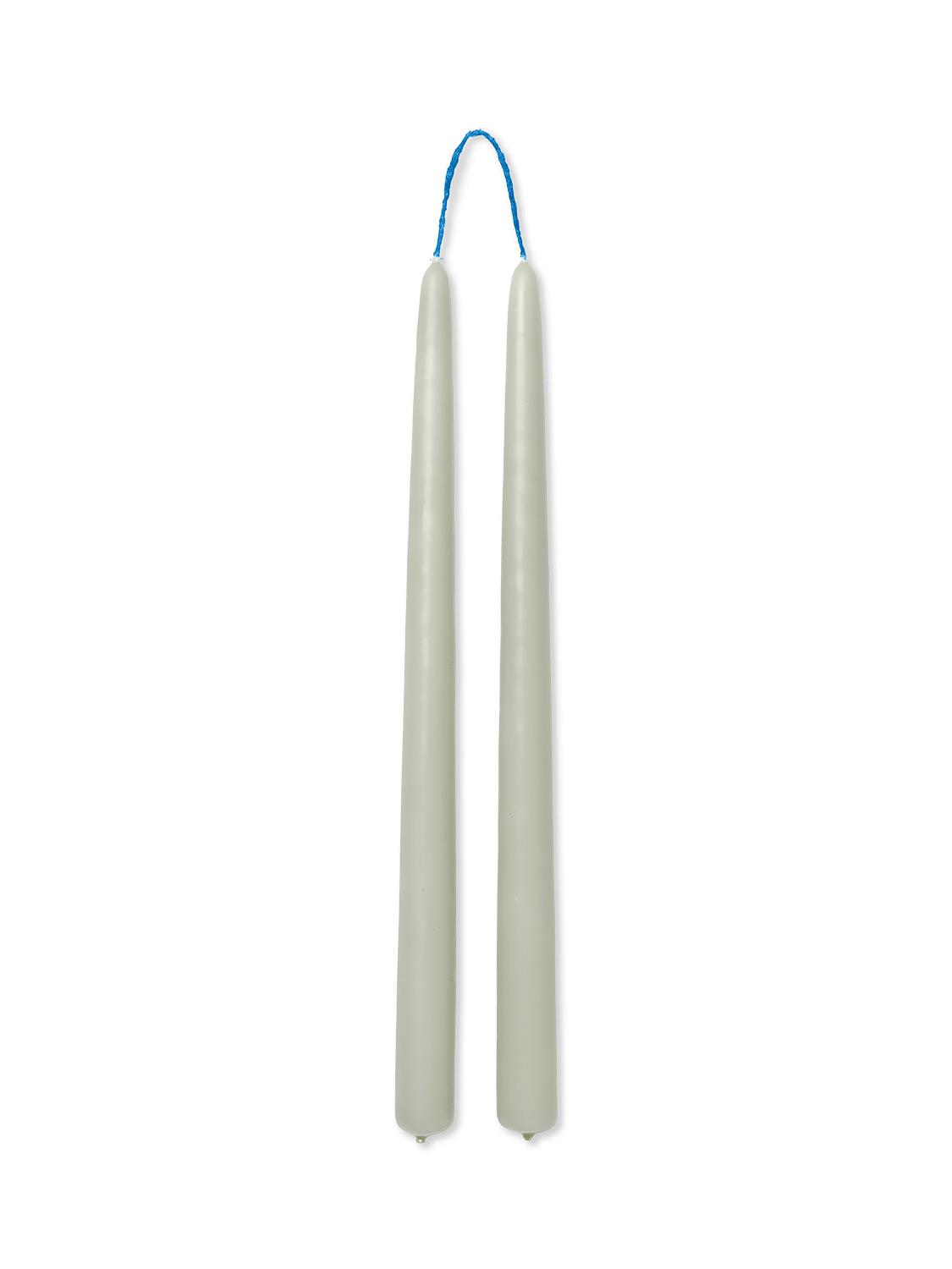 Ferm Living - Dipped Candles - Set of 2 - Sage