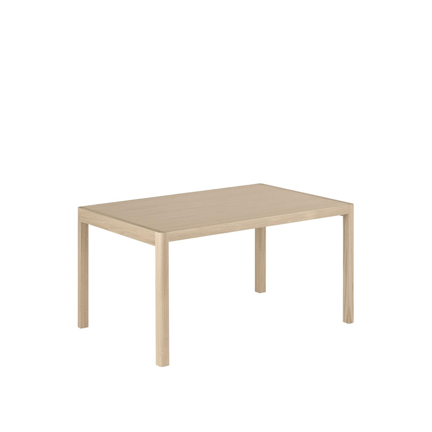 Muuto - Workshop Table - 140x92 - Oak Veneer and Oak
