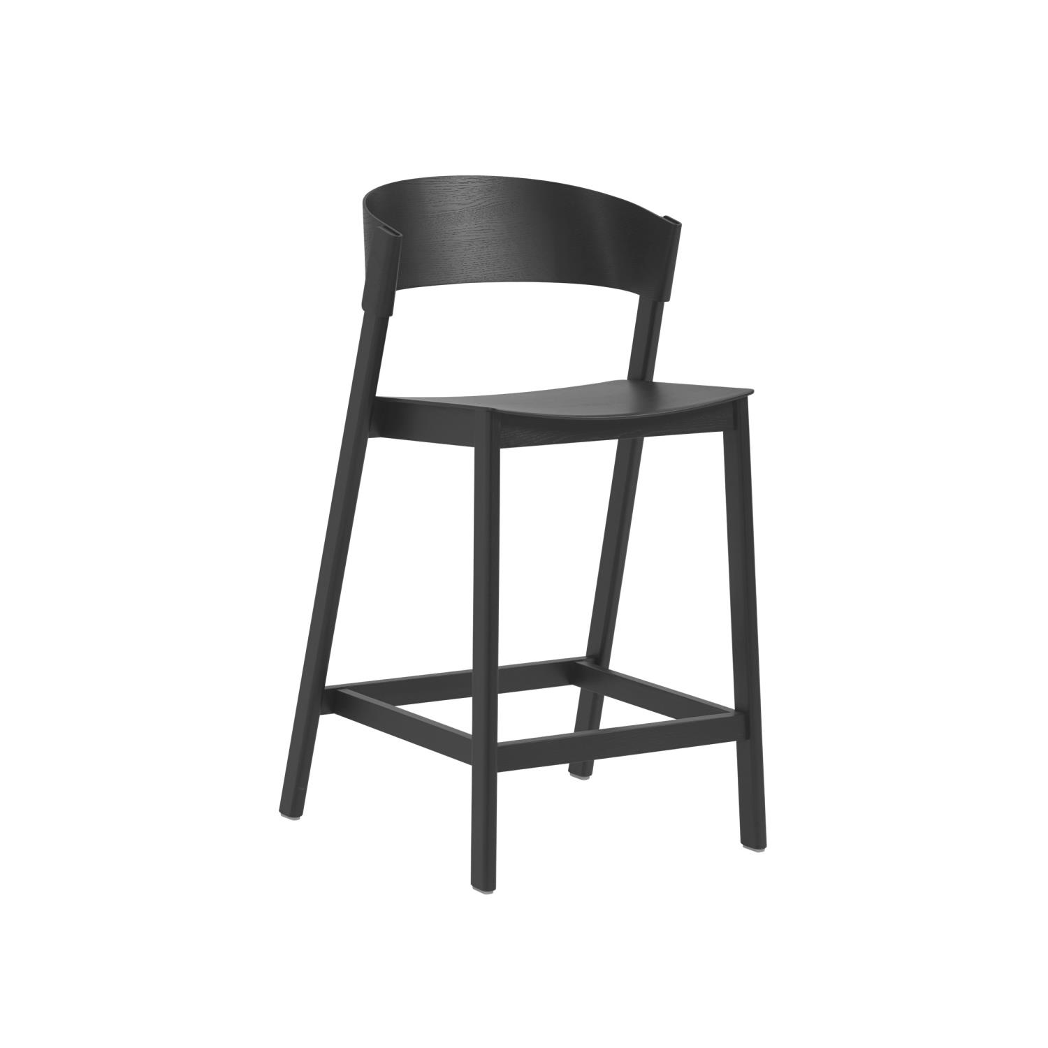 Muuto - Cover Counter Stool - Black