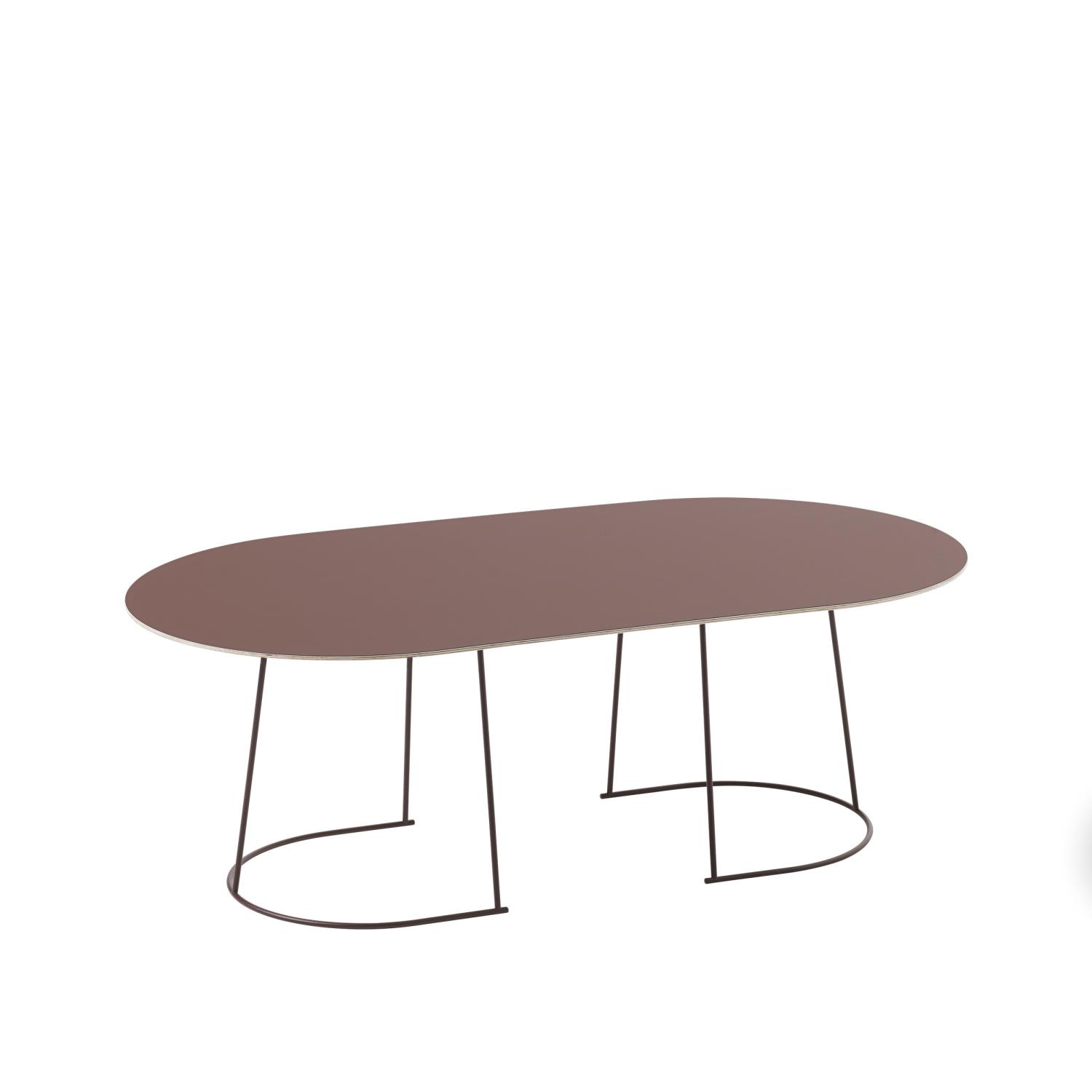 Muuto - Airy Coffee Table - Large - Plum