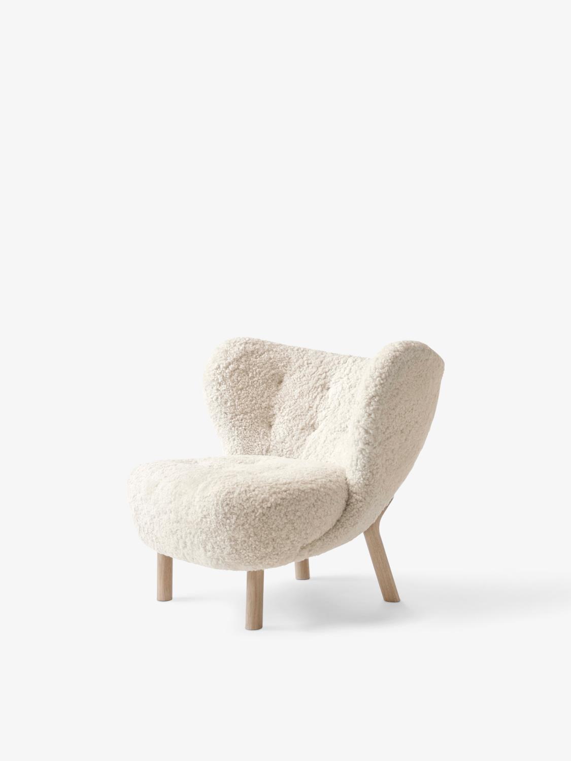 &Tradition - Little Petra VB1 - Sheepskin Moonlight and White Oiled Oak