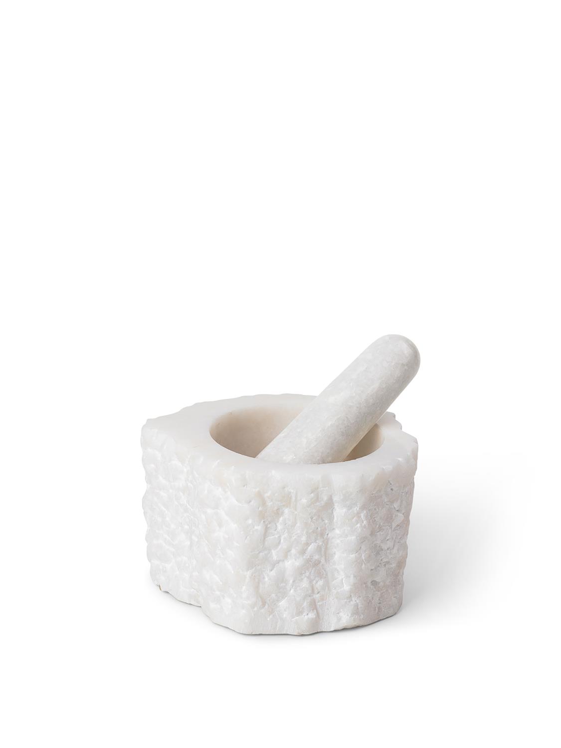 Ferm Living - Petra Mortar - Quartz - White
