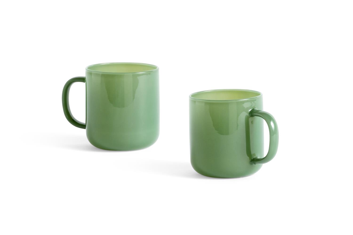 HAY - Borosilicate Mug - Set of 2 - Jade Green