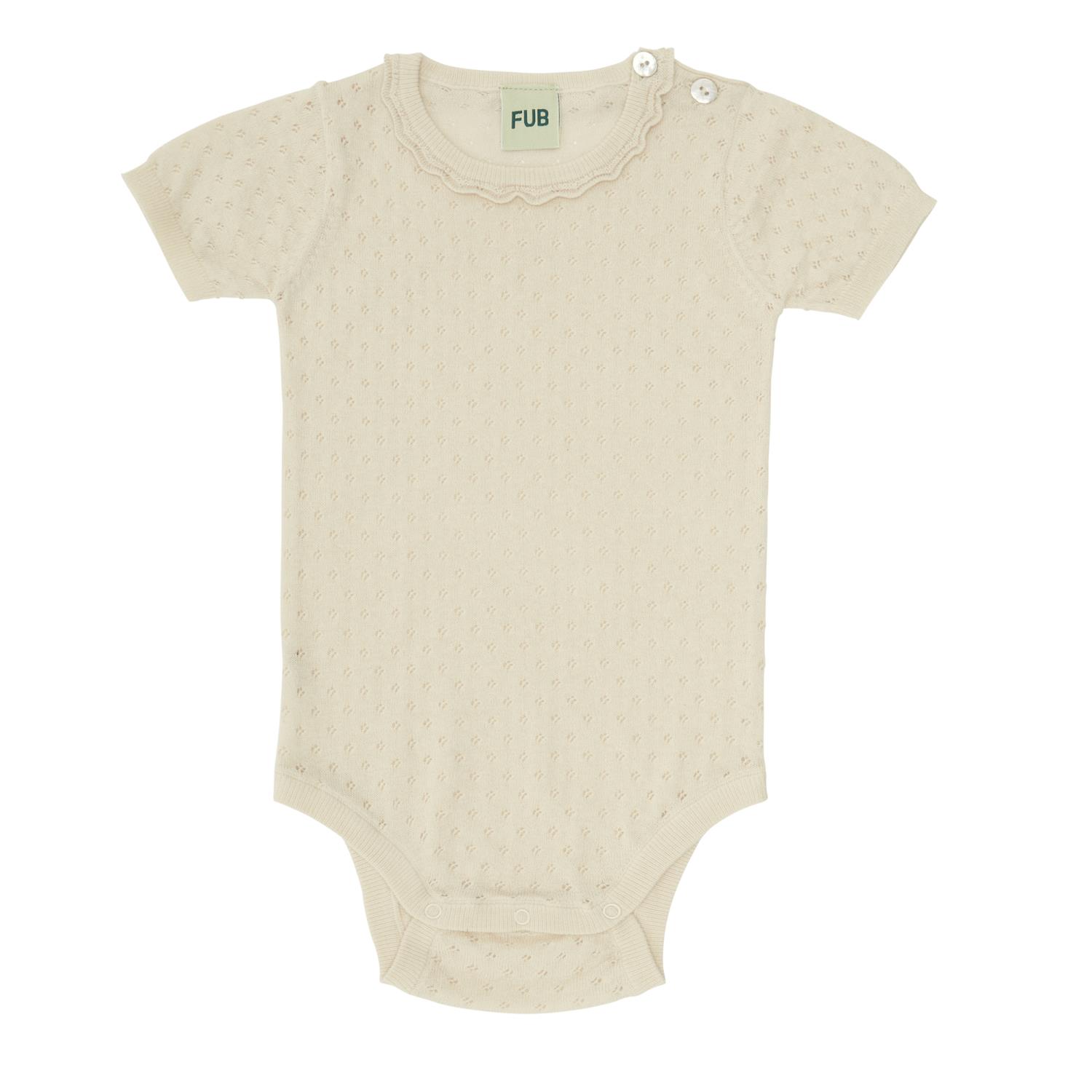 FUB - Baby Pointelle Body - Ecru