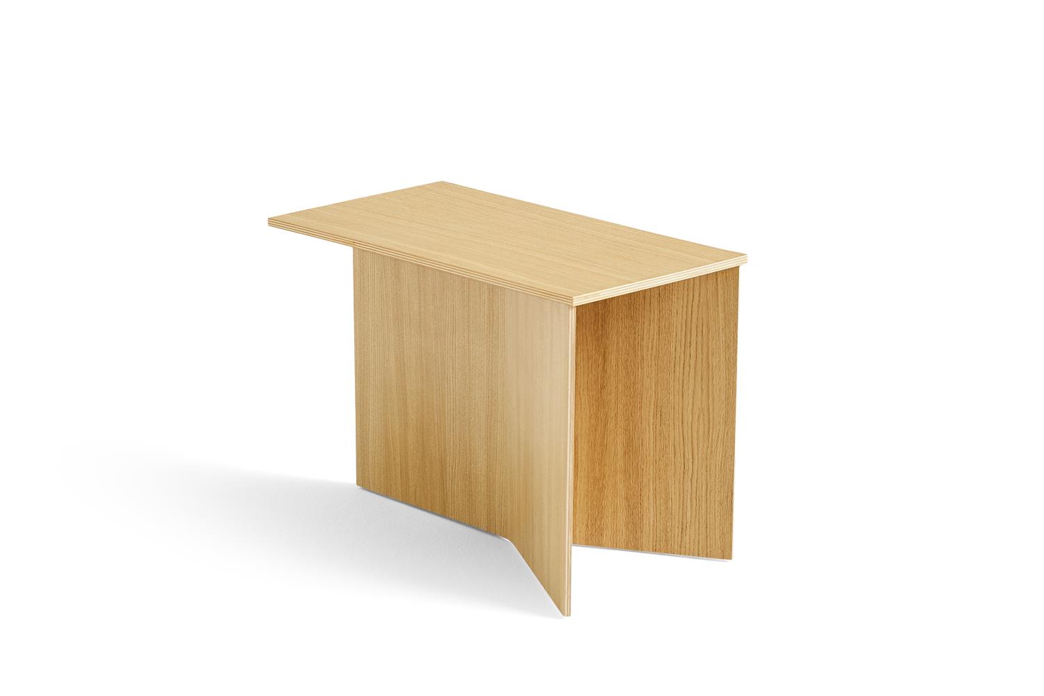 HAY - Slit Table Wood - Oblong Side Table - Oak
