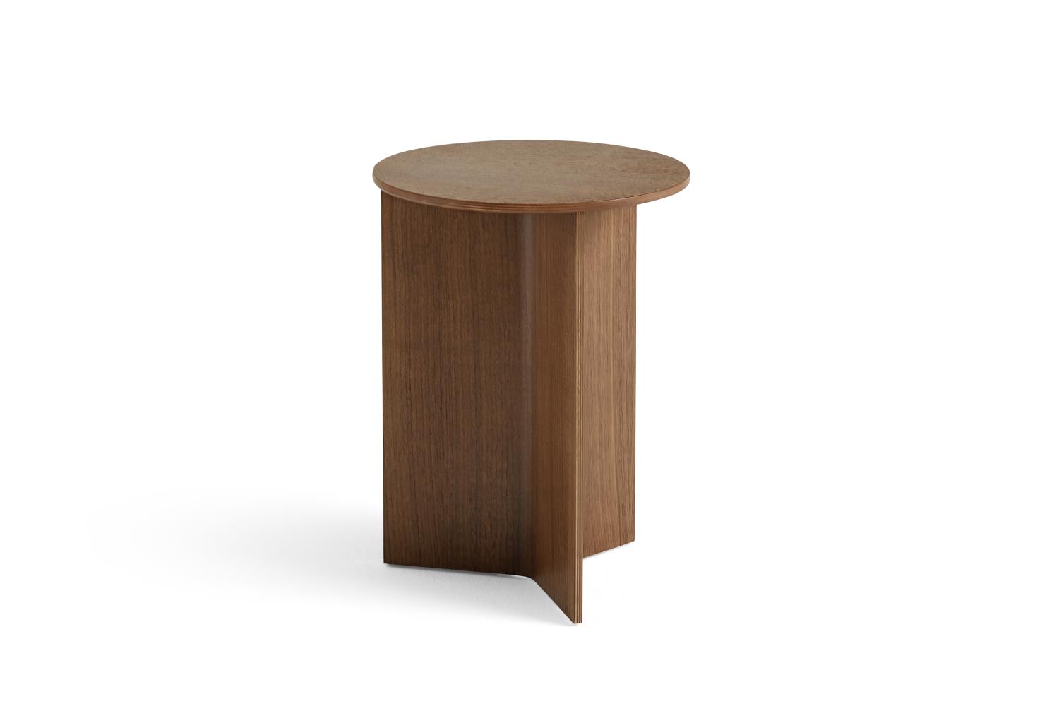 HAY - Slit Table Wood - High - Walnut