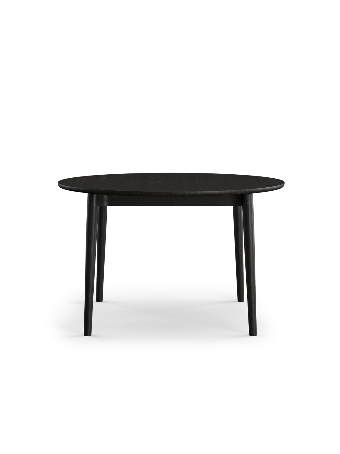 Northern - Expand Dining Table Round D120 cm - Black Painted Oak