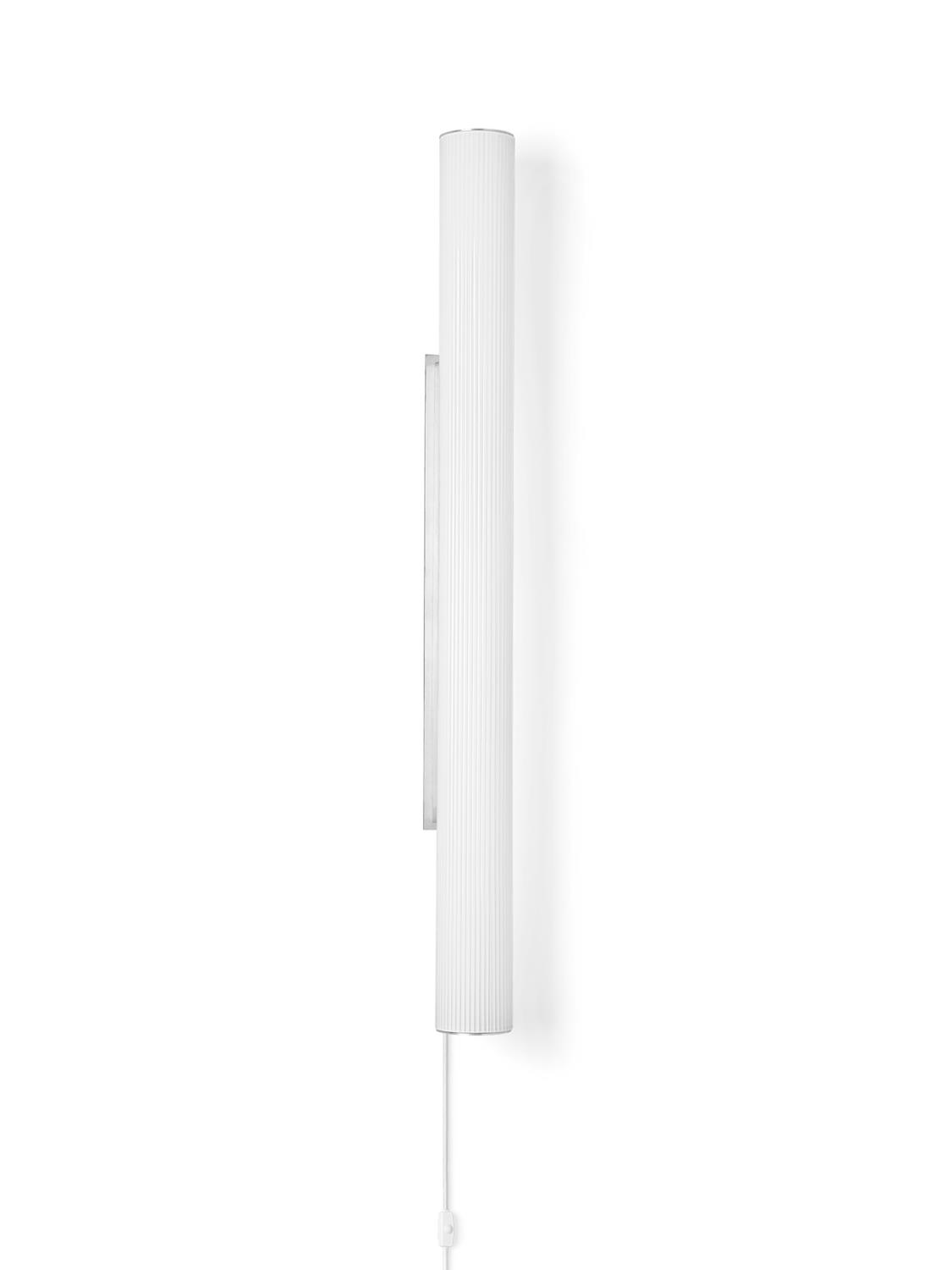 Ferm Living - Vuelta Wall Lamp 100 - White Stainless Steel