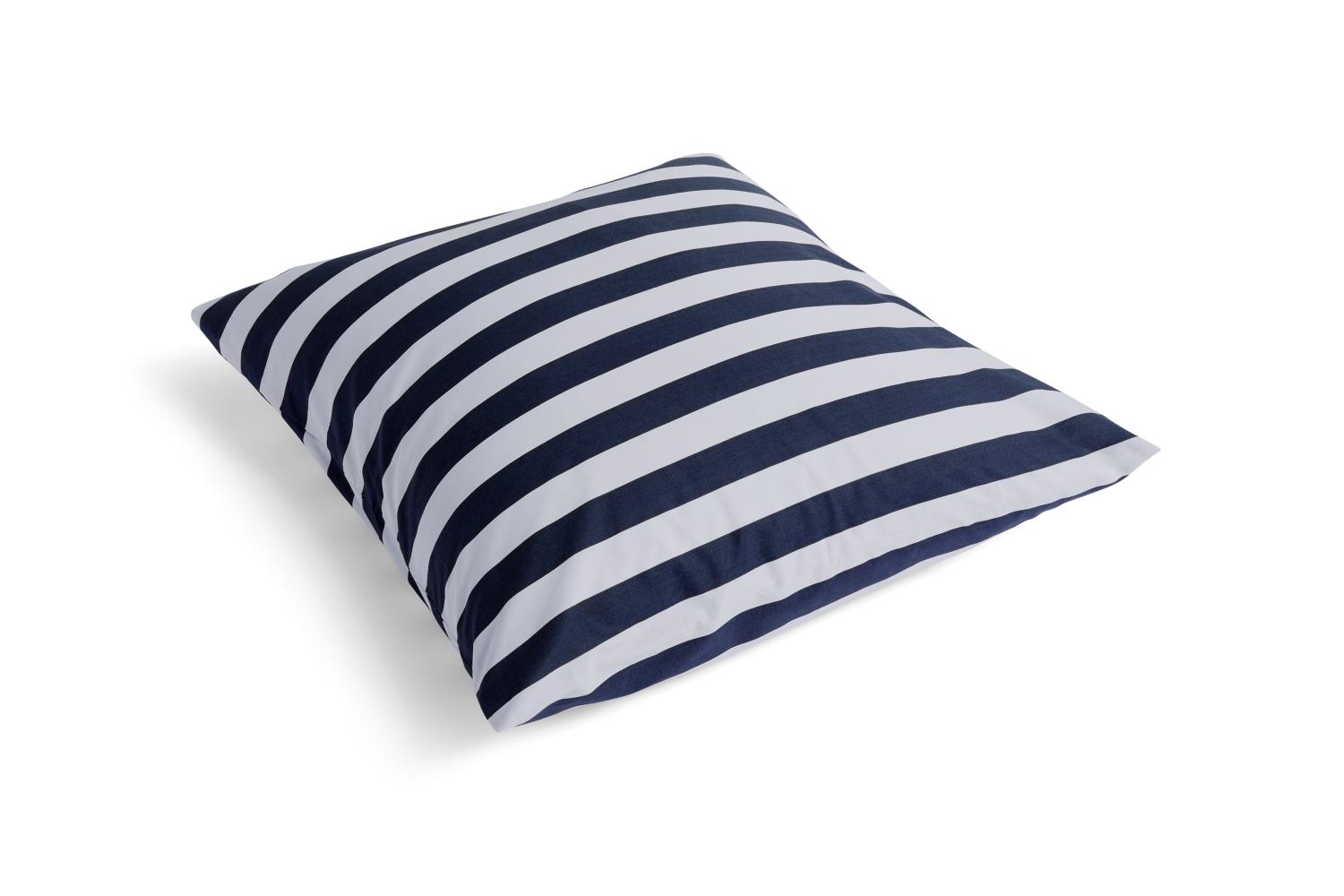 HAY - Été Pillow Case - Midnight Blue and Light Grey - 70x50