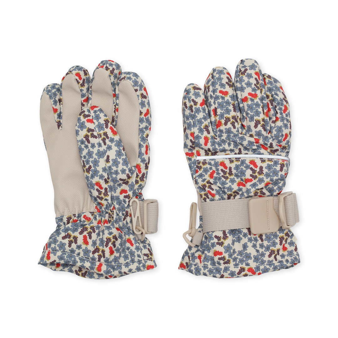 Konges Sløjd - Mismou Snow Gloves - Champ Bleu