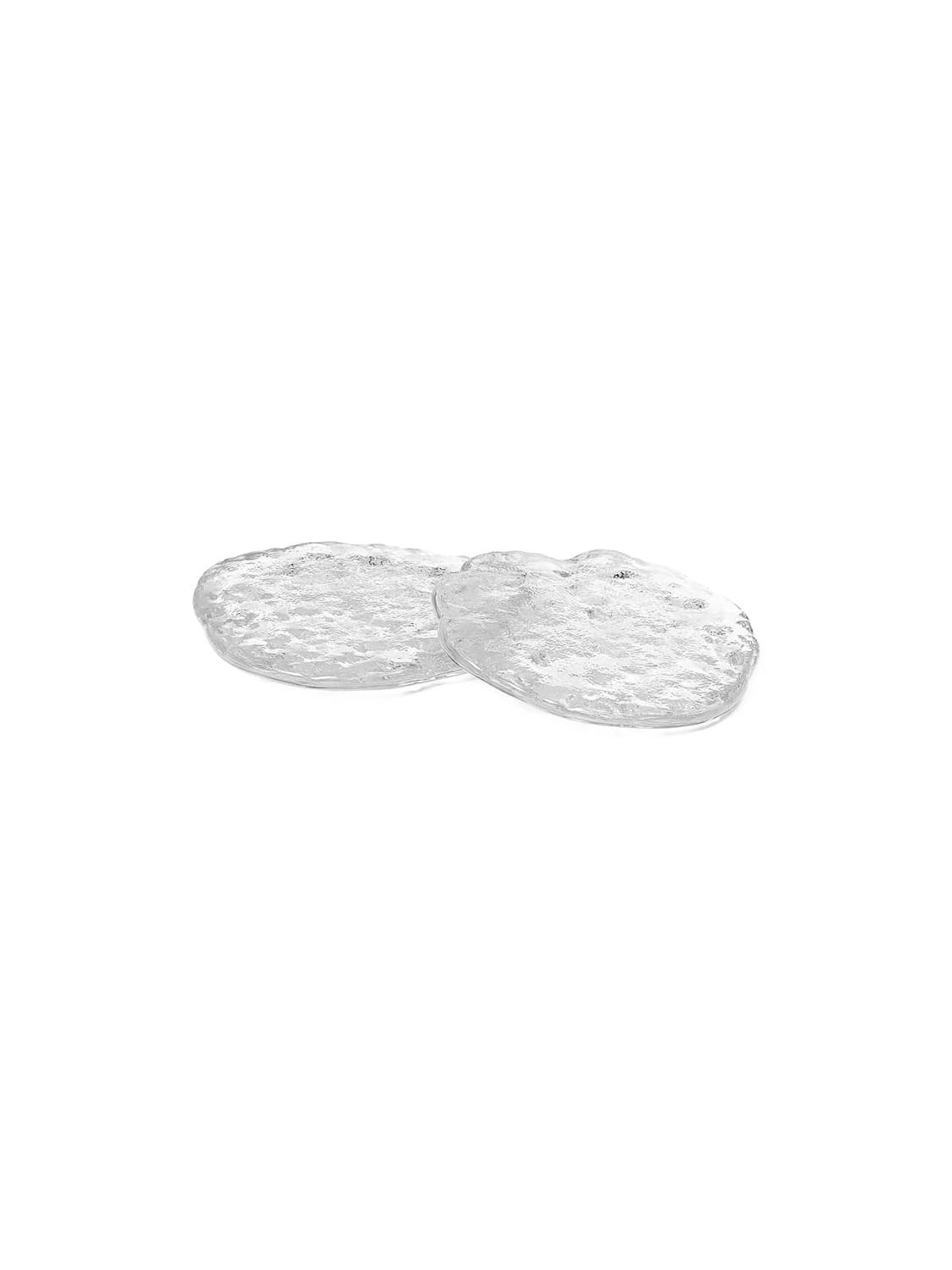 Ferm Living - Momento Glass Stones - Set of 2 - Clear