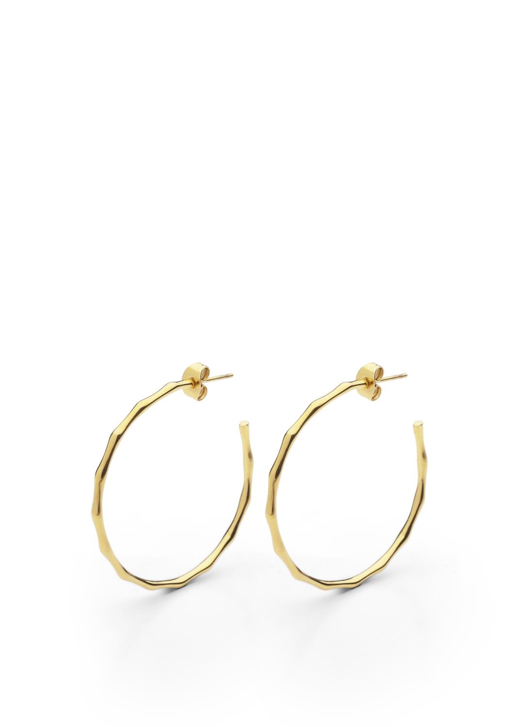 Skultuna - Bambou Earring - Gold Plated