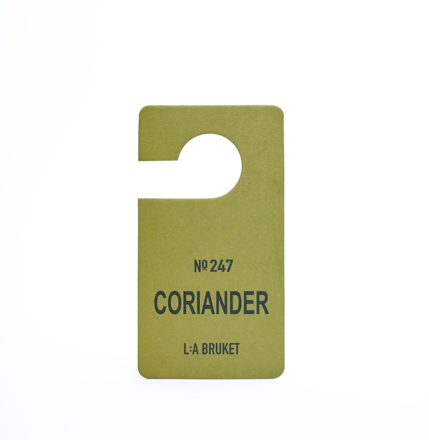 La Bruket - 181 Fragrance Tag - Coriander