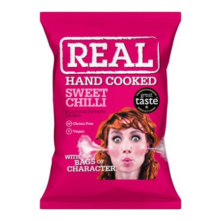 Real Crisps - Crispy Chips - Sweet Chilli