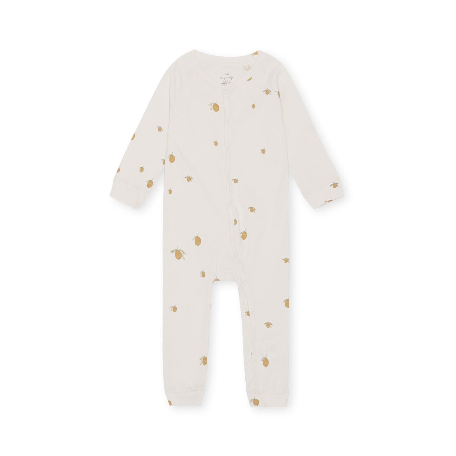 Konges Sløjd - Sleepy Pyjamas Heldress - Lemon