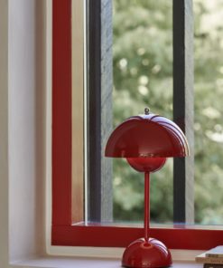 &Tradition - Flowerpot oppladbar bordlampe VP9 - Vermilion Red