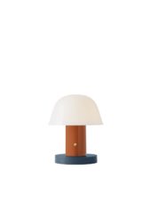 &Tradition - Setago oppladbar bordlampe JH27 - Rust/Thunder