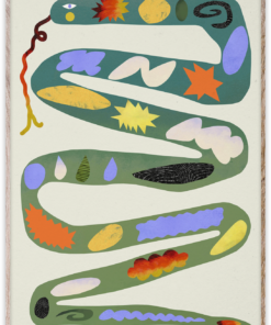 Mado - Poster - Imogen Crossland - Green Snake