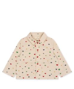 Konges Sløjd - Fen skjortejakke - Multi Heart Blush