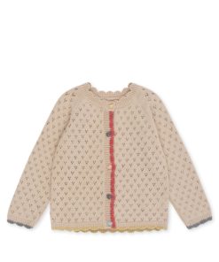 Konges Sløjd - Ellen cardigan - Sand Dollar