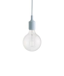 Muuto - E27 Taklampe - Light Blue