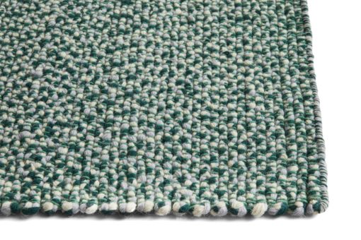 HAY - Braided gulvteppe - Green - 140x200