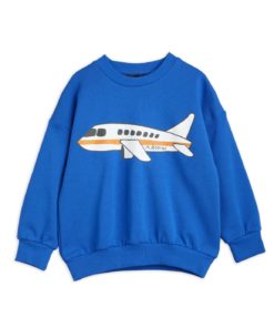 Mini Rodini - Airplane genser - Blue
