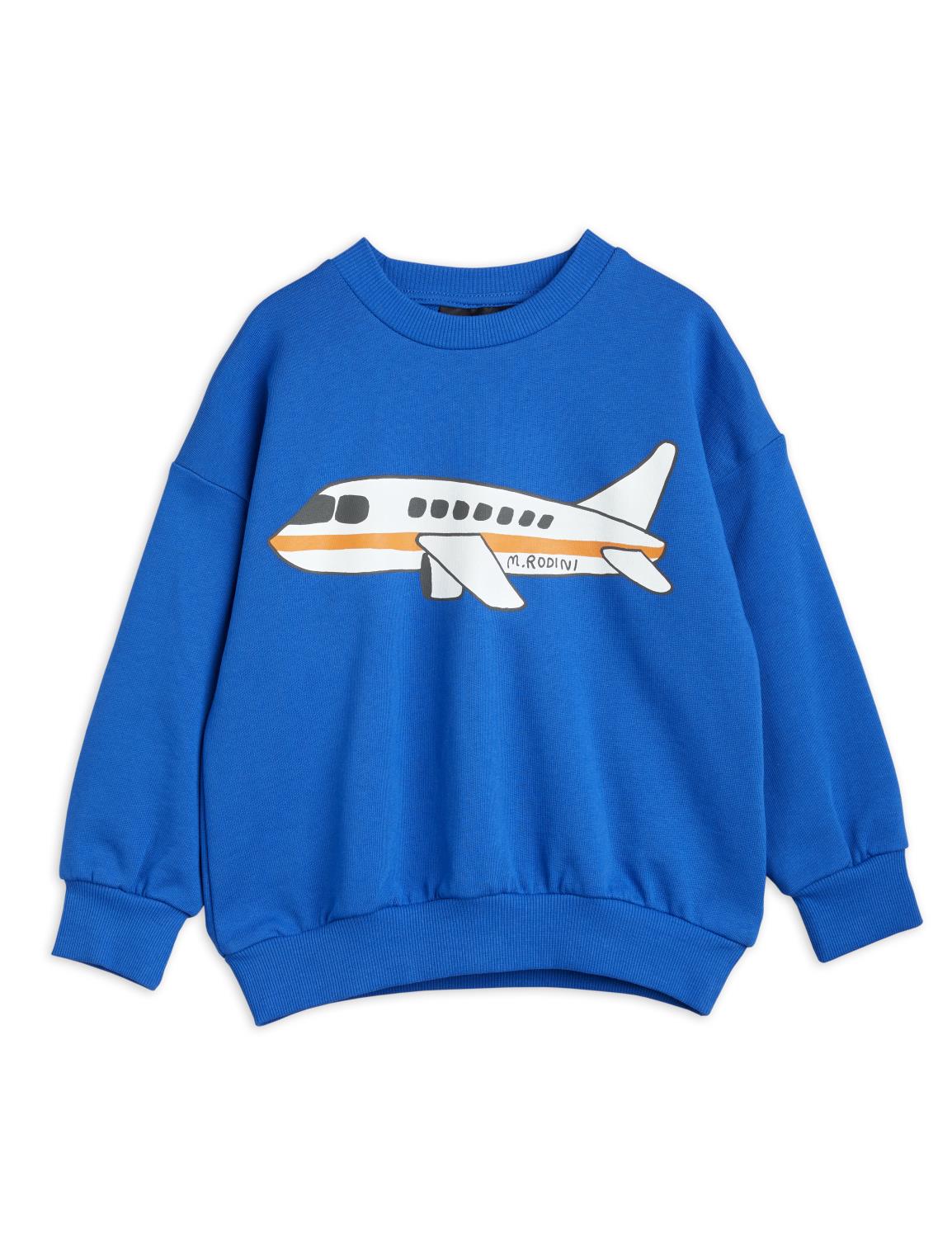 Mini Rodini Airplane Genser Blue Konstabel AS mini-rodini-airplane-genser-blue-konstabel-as