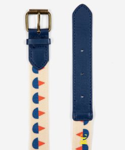 Bobo Choses - Sail Boat All Over belte - Navy Blue