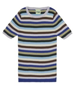 FUB - Rib t-skjorte - Multi Stripe