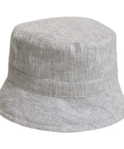 Huttelihut - Bøttehatt - Mini Stripes Navy