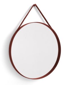 HAY - Strap speil No2 - Ø70 - Red
