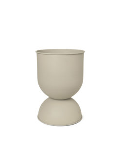 Ferm Living - Hourglass potte - Cashmere - Medium