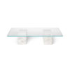 Ferm Living - Mineral sofabord - Bianco Curia