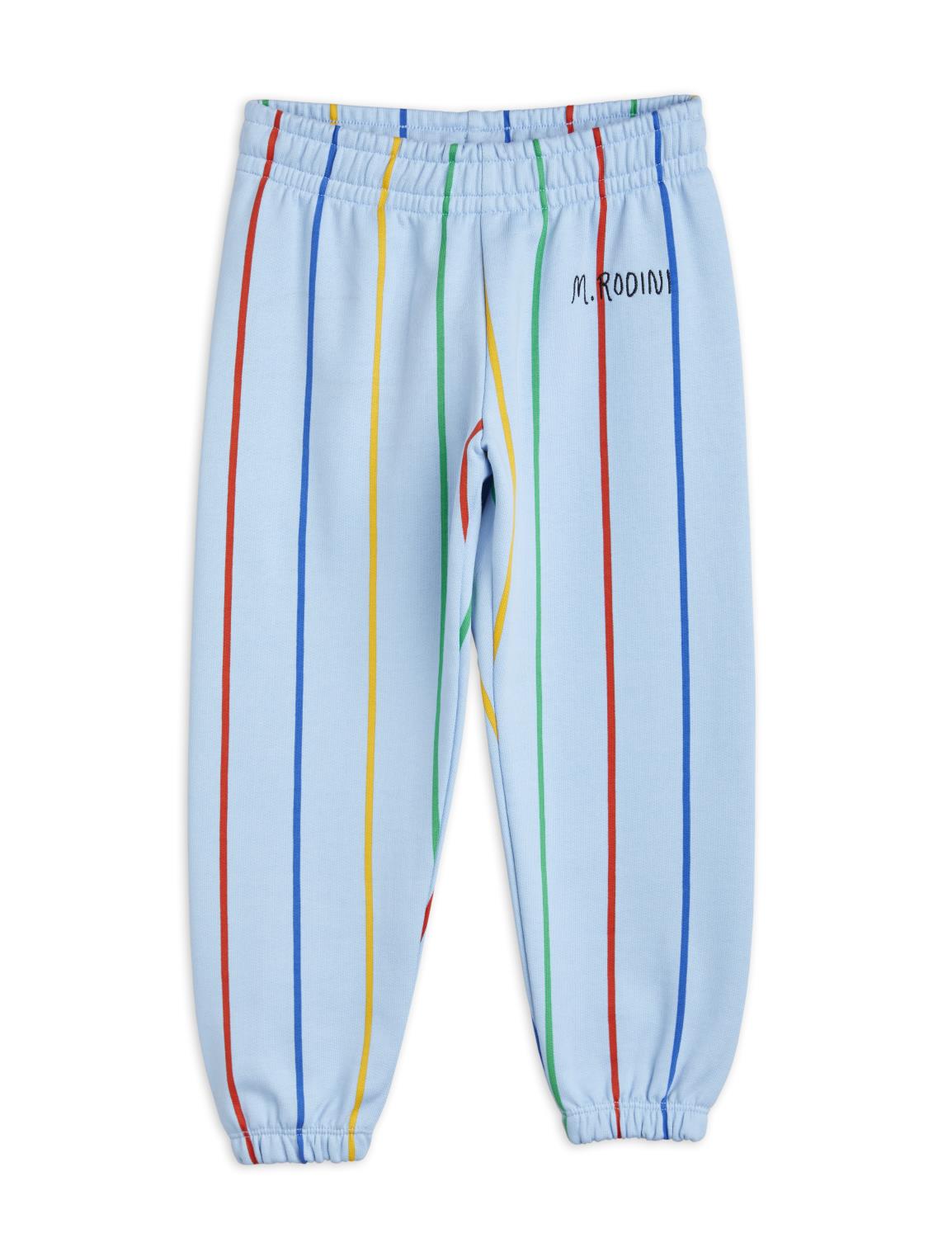 Mini Rodini - Stripe joggebukse - Blue