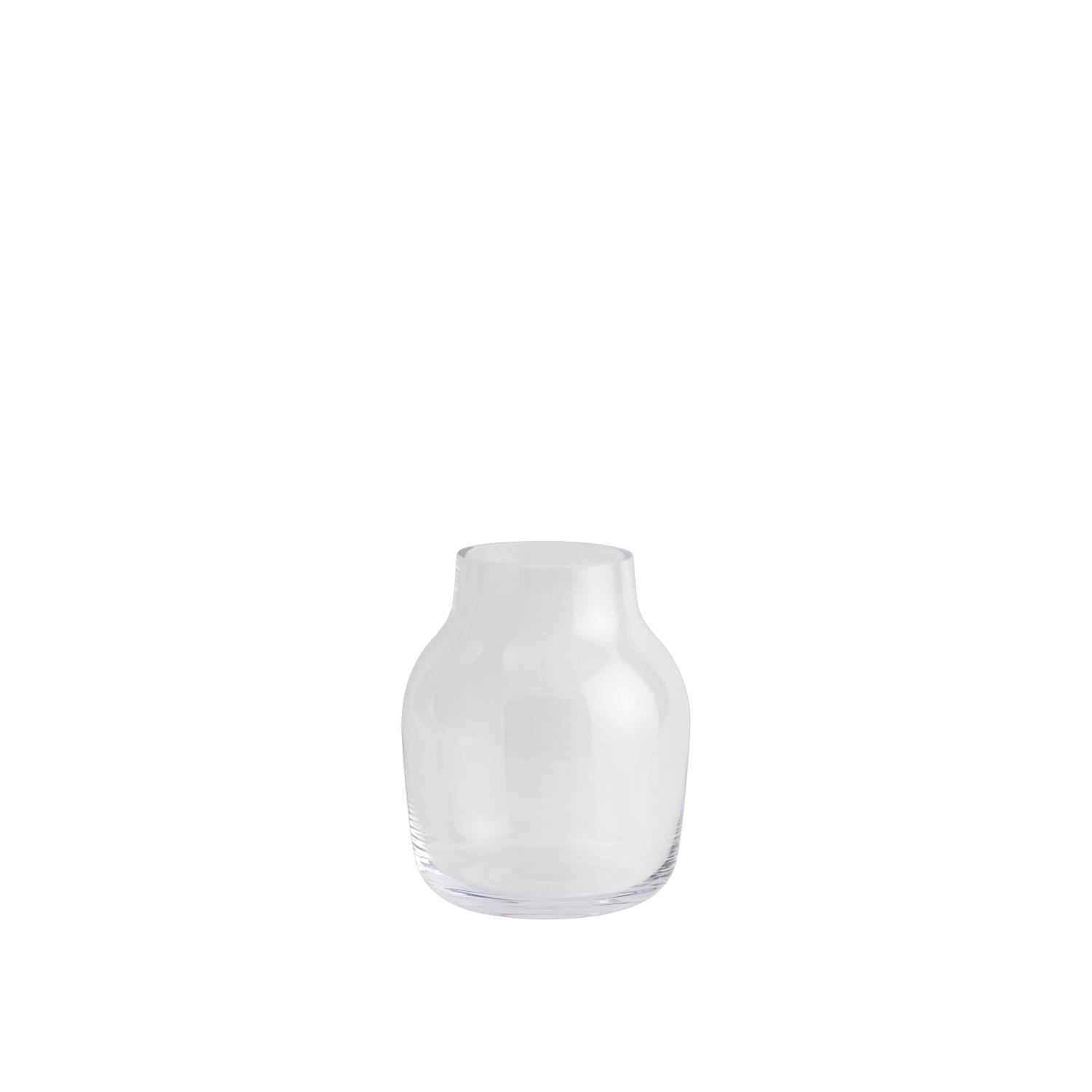 Muuto - Silent vase - Clear - Ø11 cm