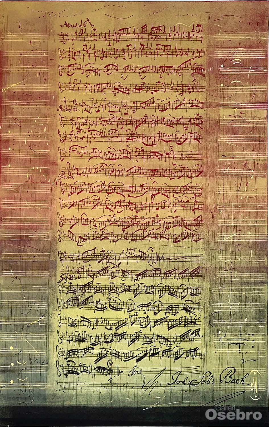 Strindberg, Beate - Bach Partita, sort/gylden 1/1