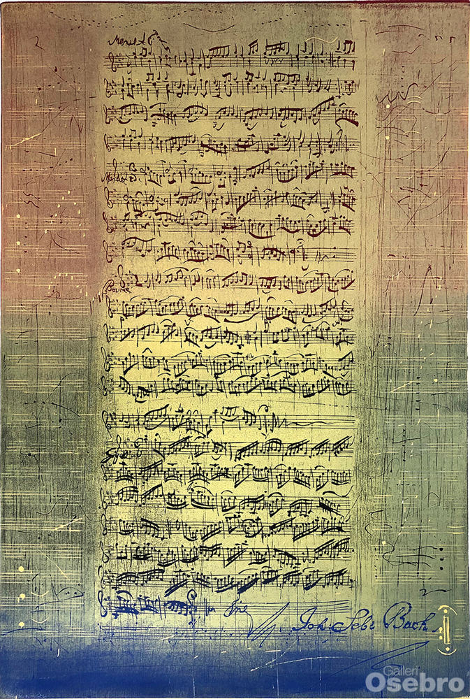 Strindberg, Beate - Bach Partita, blå/gylden 1/1