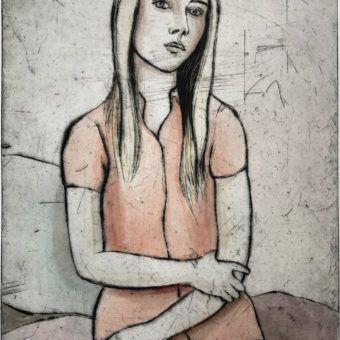Sira, June - A girl with a red shirt