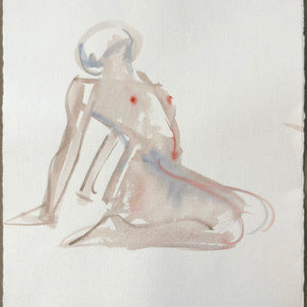 Due, Nina - Akvarell, Akt 3