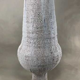 Haukom, Hanne - Brun krukke ca. 63 cm