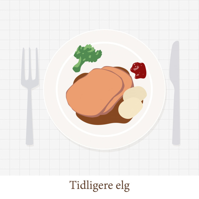 Møkleby, Per Ragnar - Elghoder: Tidligere elg