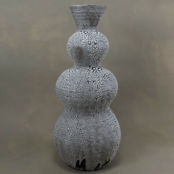 Haukom, Hanne - Brun Vase h. 32 cm