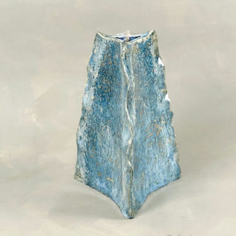 Ertkeramikk - Under overflaten, blå vase