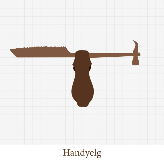 Møkleby, Per Ragnar - Elghoder, Handyelg