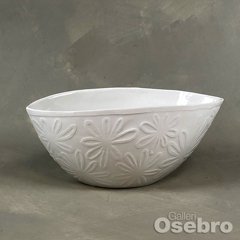 Suvatne, Gro - Båtform m/ relieffmønster i keramikk A