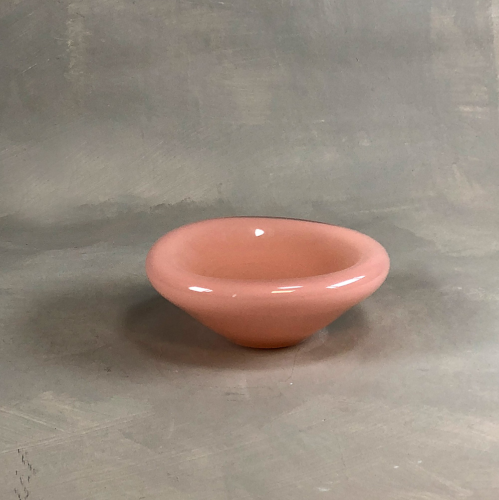 Siebe, Ida - Ripple skål, medium rosa