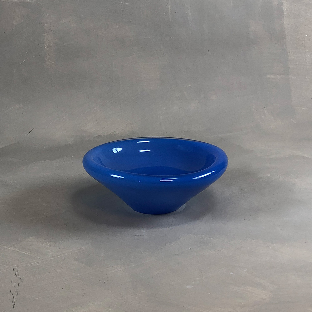 Siebe, Ida - Ripple skål, medium blå
