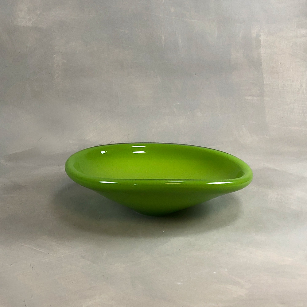 Siebe, Ida - Ripple skål, stor grønn